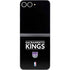 NBA Sacramento Kings Standard - Black Galaxy Z Flip6 Skin